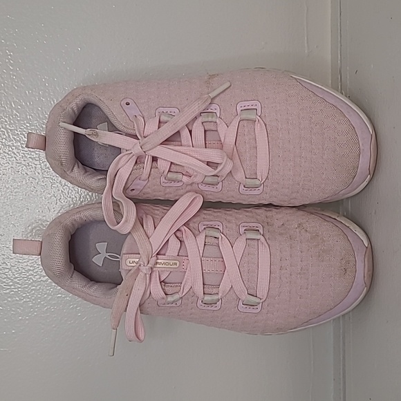Under ArmourUnder Armour Arctic Pink/Onyx White Suspend Sneaker - Picture 2 of 3